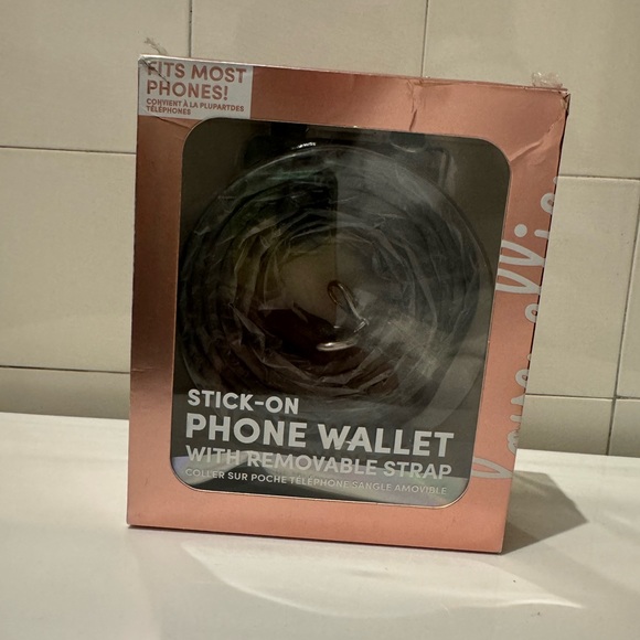 LOVE ELLIE STICK ON PHONE WALLET WITH REMOVABLE STRAPS - Picture 3 of 4